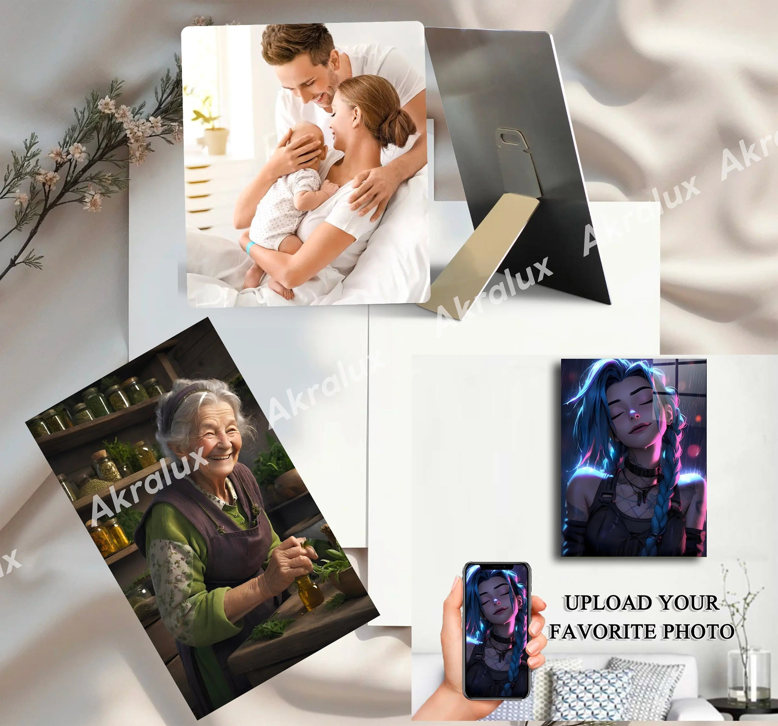 Tableaux personnalisés sur aluminium premium – Créez votre œuvre sur mesure