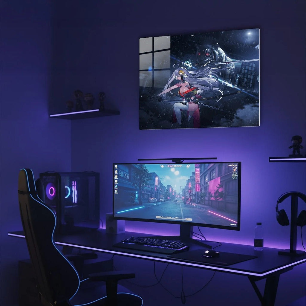 chromalux - Akralux trend printondemand print sublimation impression art artisitique metal décoration déco tableau commerce mangas original