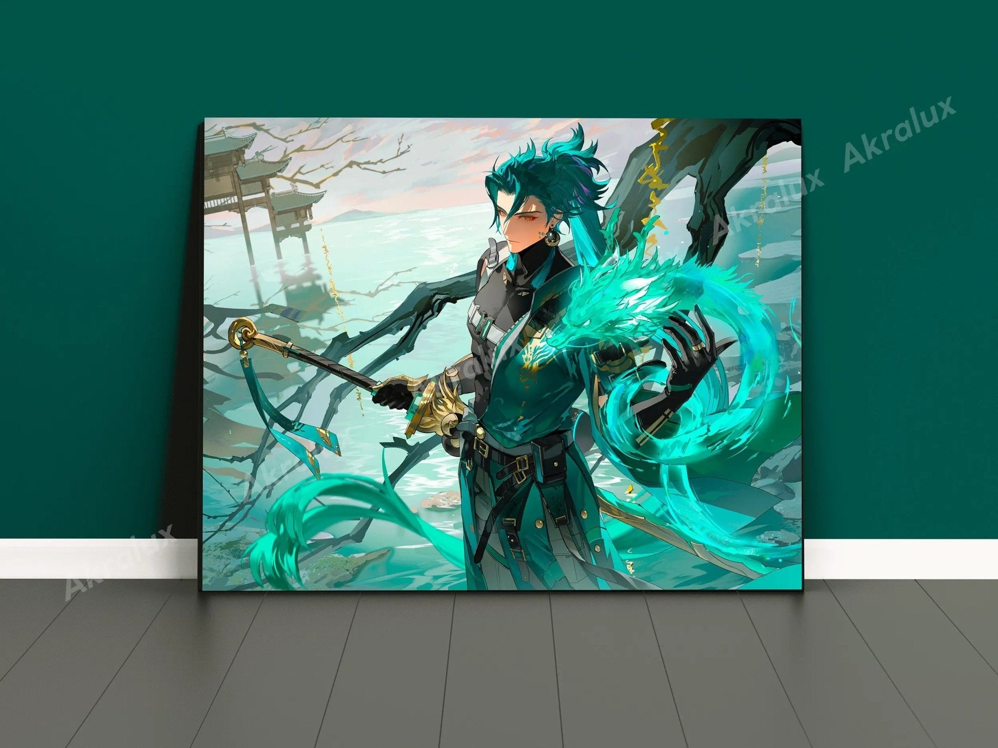 chromalux - Akralux trend printondemand print sublimation impression art artisitique metal décoration déco tableau commerce mangas original