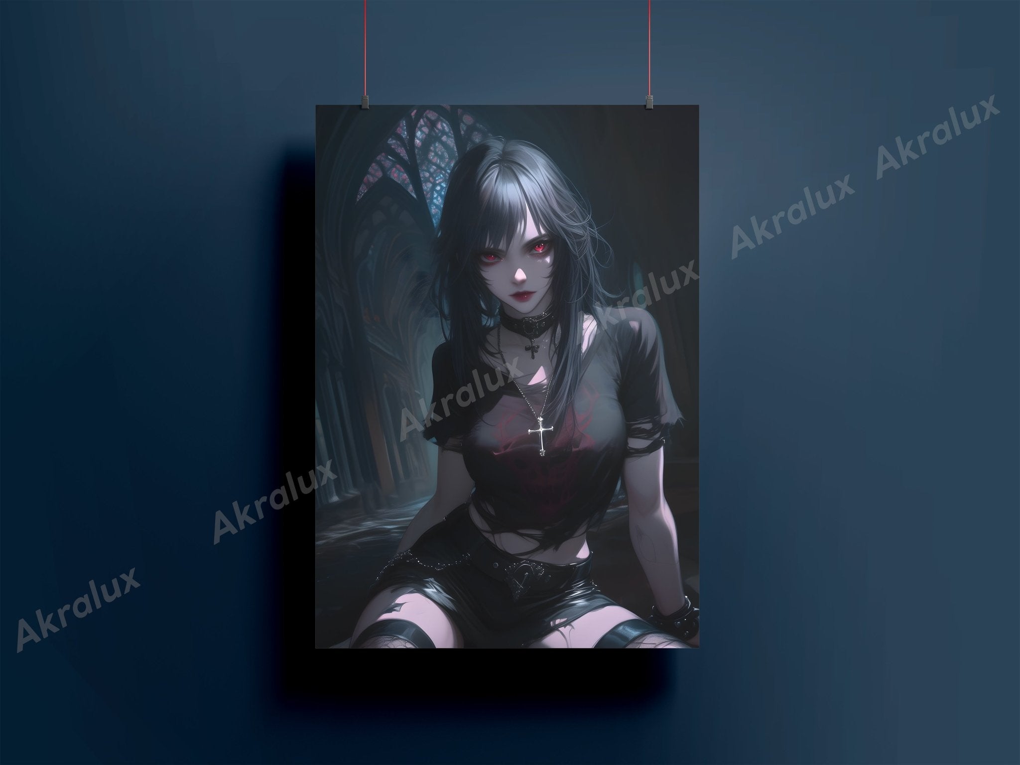 chromalux - Akralux trend printondemand print sublimation impression art artisitique metal décoration déco tableau commerce mangas original