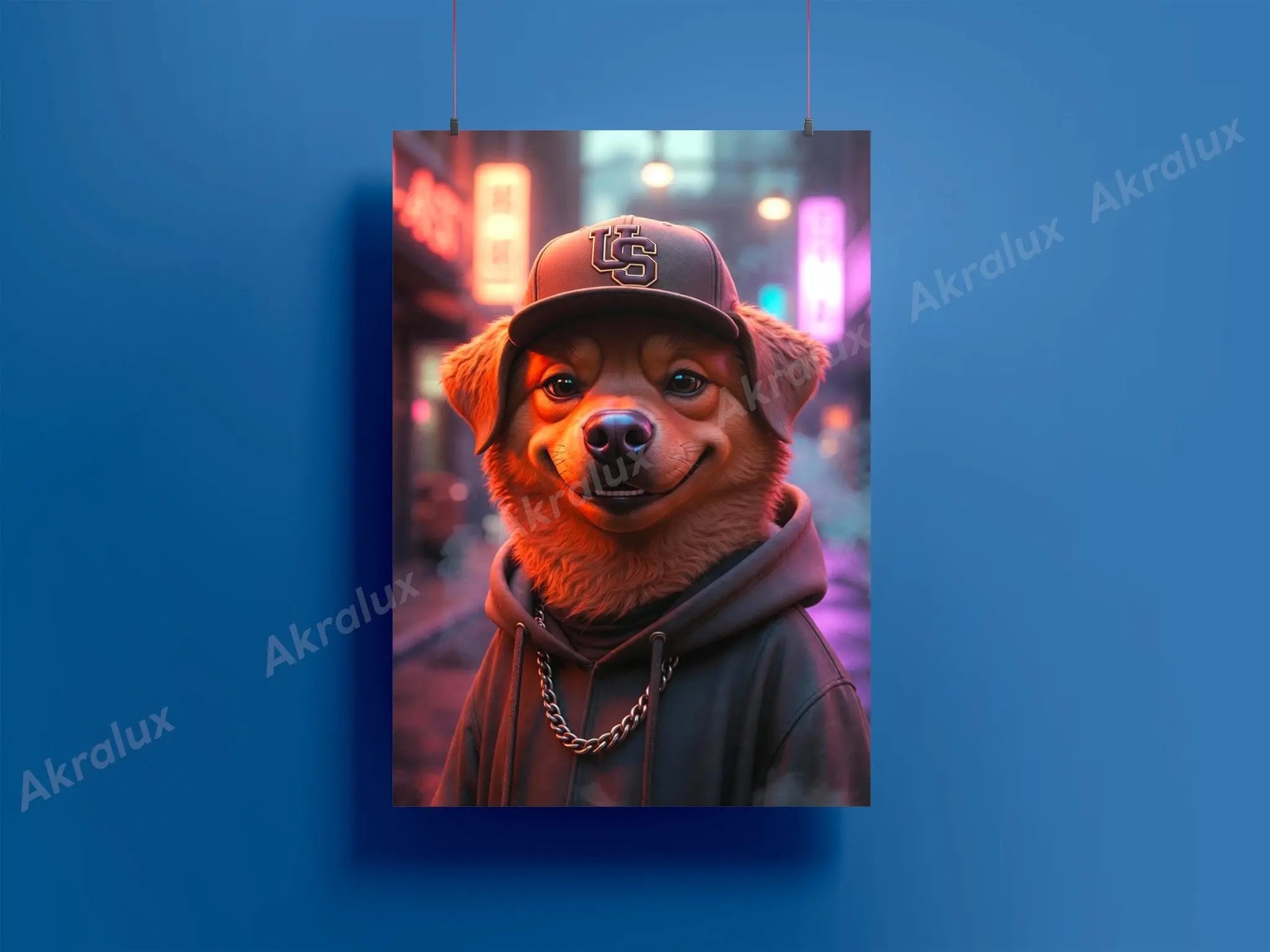 chromalux - Akralux trend printondemand print sublimation impression art artisitique metal décoration déco tableau commerce mangas original