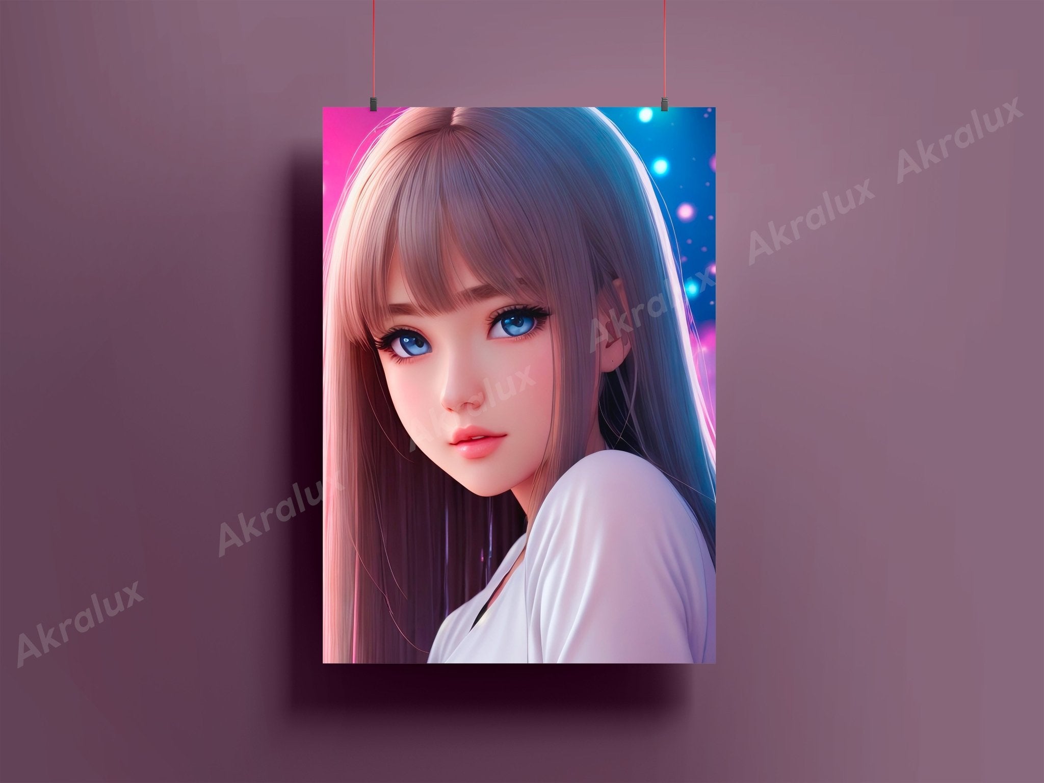 chromalux - Akralux trend printondemand print sublimation impression art artisitique metal décoration déco tableau commerce mangas original