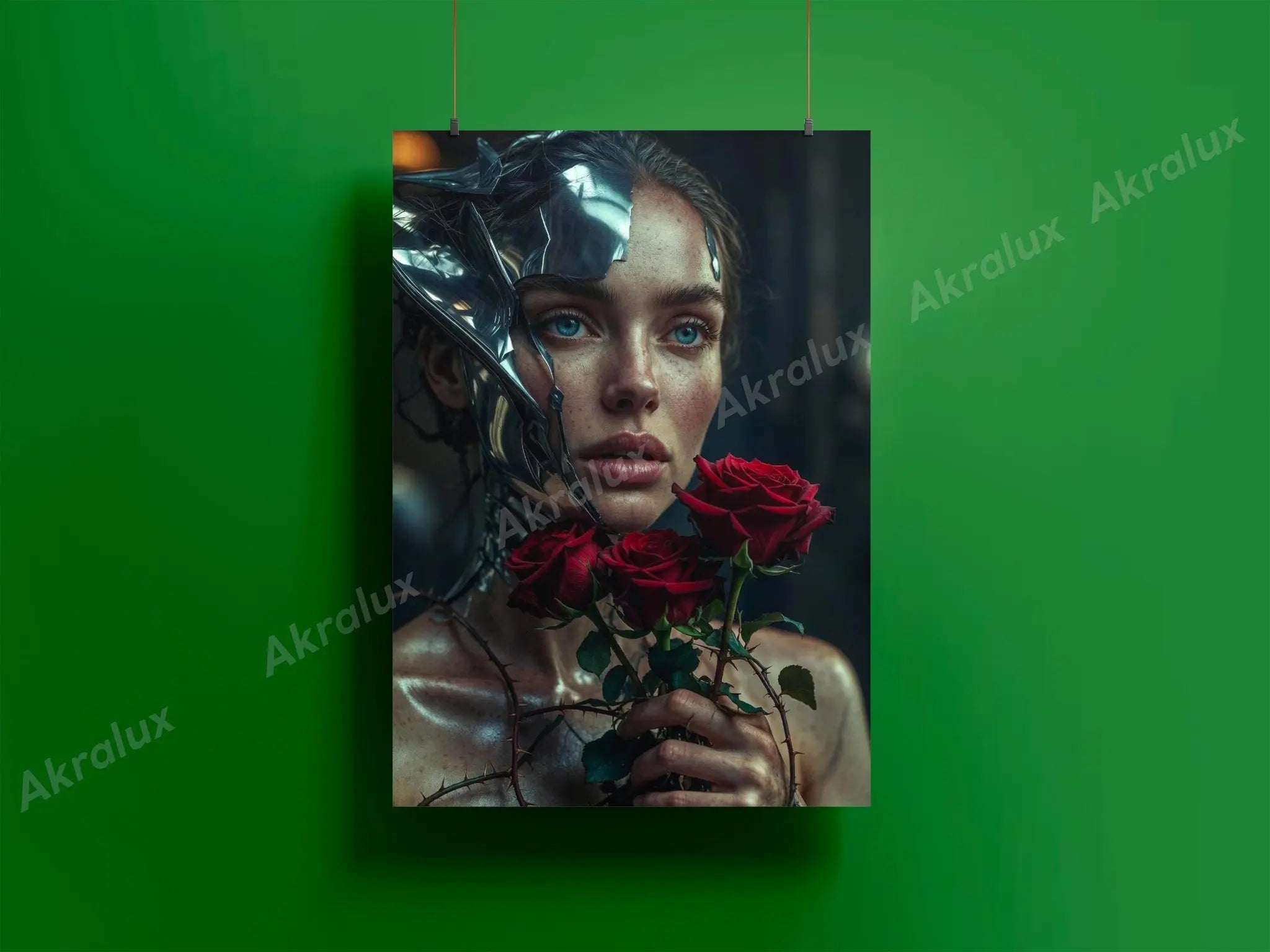 chromalux - Akralux trend printondemand print sublimation impression art artisitique metal décoration déco tableau commerce mangas original