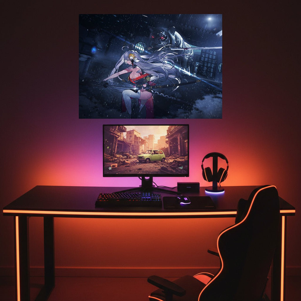 chromalux - Akralux trend printondemand print sublimation impression art artisitique metal décoration déco tableau commerce mangas original